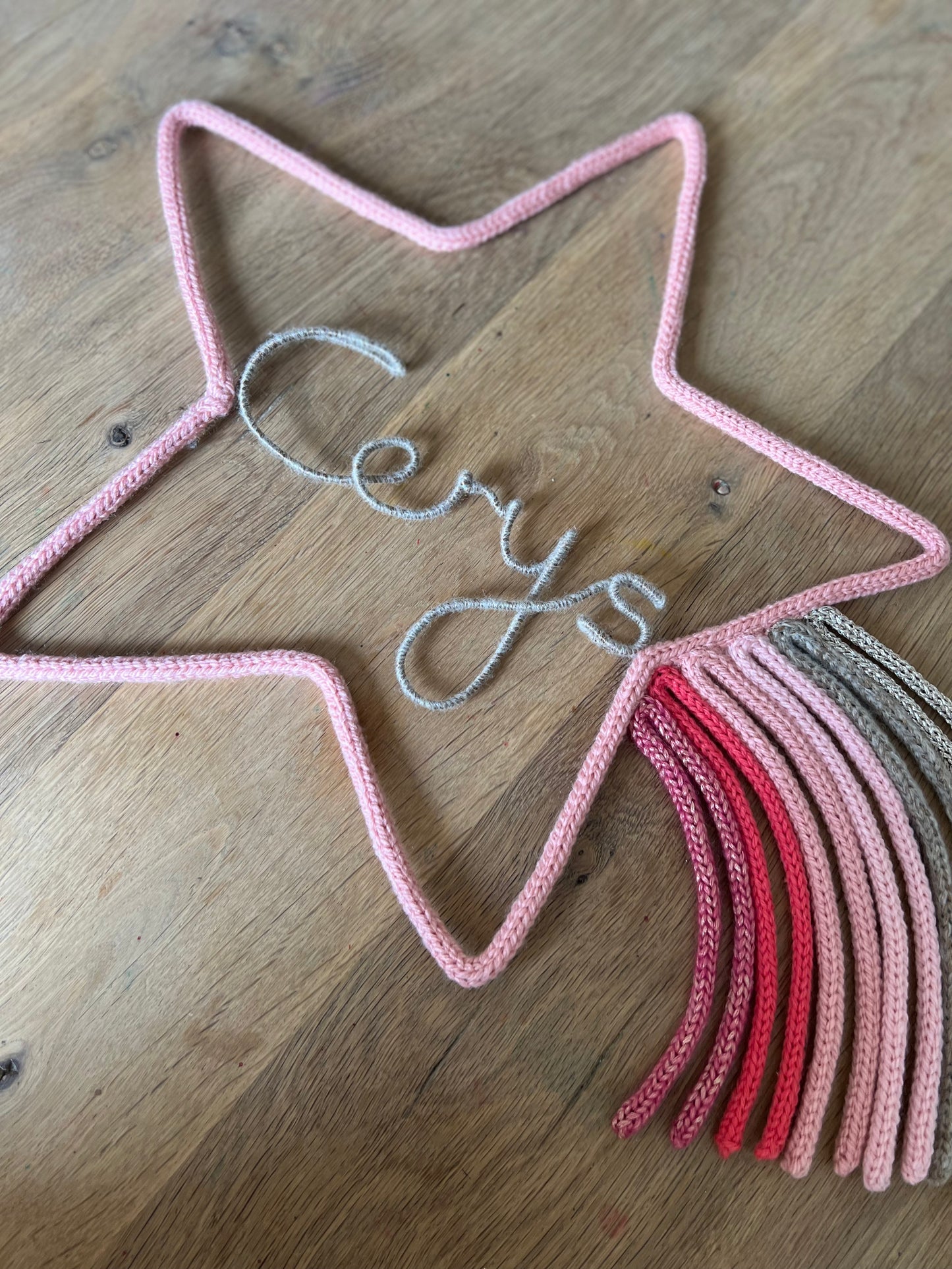 Large Personalised Shooting Star